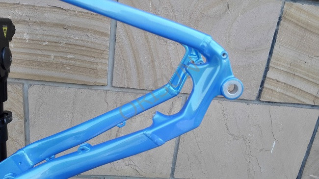27,5 Zoll plus elektrischer Fahrrad-Rahmen-mittlerer Antriebs-blaue Farbe für Mtb Ebike