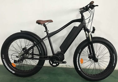 China 26er elektrisches fettes Aluminiumfahrrad, mittel- elektrisches Fahrrad des Antriebs-Schwarz-1000w fournisseur
