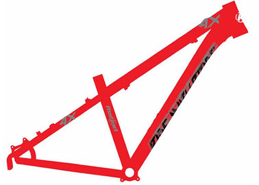 China Fahrrad-Rahmen-rote Farbaluminiumlegierung 6061 des Schmutz-26er des Sprungs-4x fertigte Malerei besonders an fournisseur