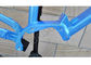 27,5 Zoll plus elektrischer Fahrrad-Rahmen-mittlerer Antriebs-blaue Farbe für Mtb Ebike fournisseur