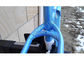 Mittlerer Antriebs-elektrischer Aluminiumfahrrad-Rahmen-blaue Farbe mit versteckter Batterie fournisseur
