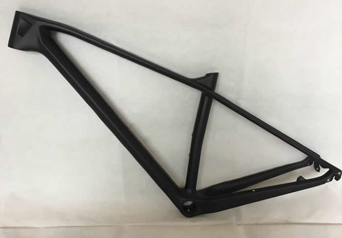 Schwarzes Mtb volles Mattrad des Kohlenstoff-Mountainbike-Rahmen-29er 880 Gramm