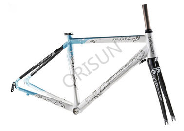China 46cm/49cm Mädchen-Fahrrad-Rahmen, glatter Schweißens-Kohlenstoff-Faser-Rennrad-Rahmen fournisseur