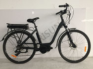 China Treten Sie durch kundenspezifisches elektrisches Fahrrad kundengebundene Malerei 700c für City Road usine