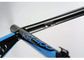 Leichter Aluminiumrahmen-blaue Farbe des fahrrad-700C mit einer Form-Oberleder-Gabel fournisseur