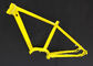 Gelber Fahrrad-Aluminiumrahmen, 29 Zoll-elektrische Gebirgsfahrrad-Rahmen fournisseur