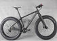 Schwarzer voller Kohlenstoff-Faser-fetter Fahrrad-Rahmen kundengebundene Malerei für Schnee-Fahrrad fournisseur